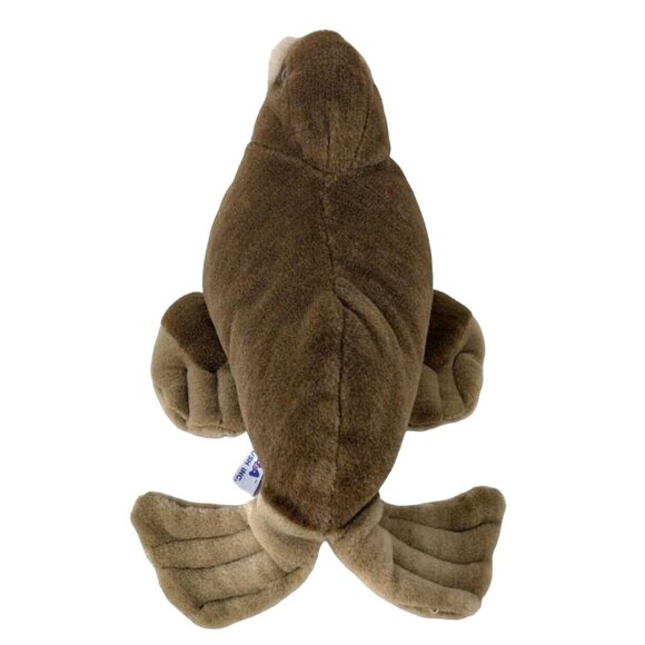 16 inch Vintage Walrus Stuffed Aquatic Ocean Sealife Animal by A and A Plush - Picture 6 of 13